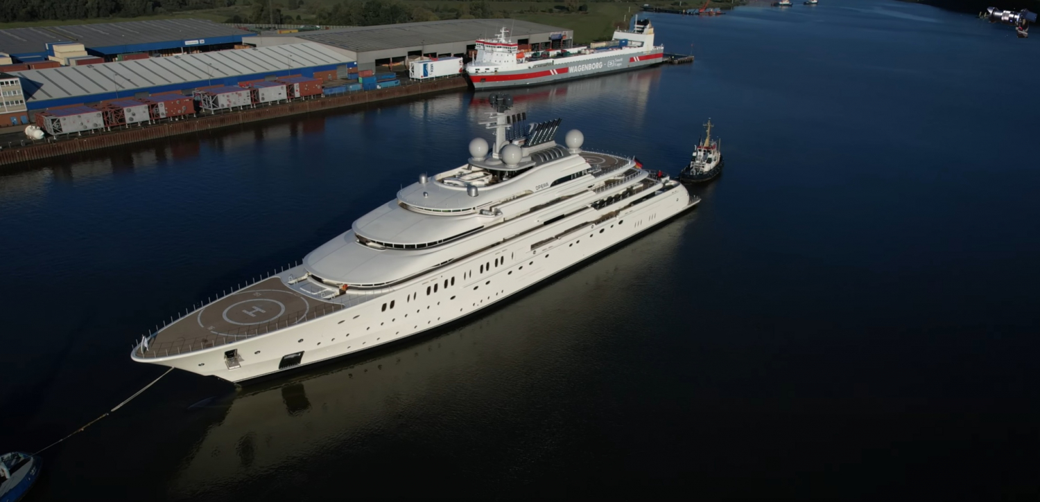 OPERA Yacht • Lurssen • 2022 • Value 450M • Owner Abdullah bin Zayed