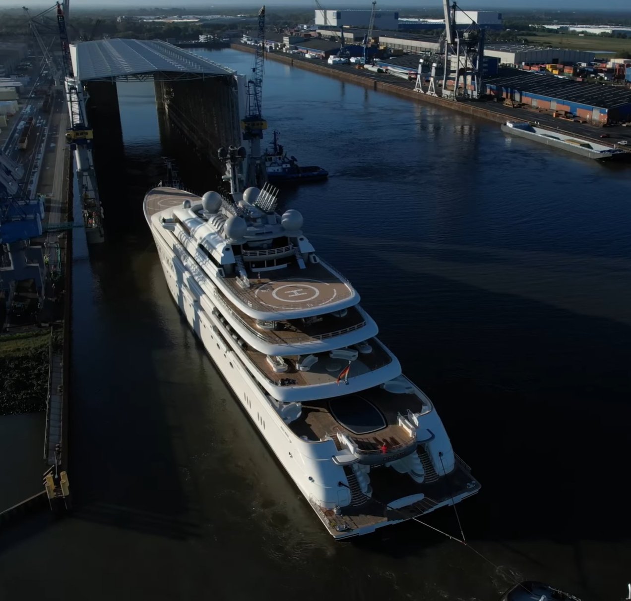 OPERA Yacht • Lurssen • 2022 • Propriétaire Abdullah bin Zayed Al Nahyan