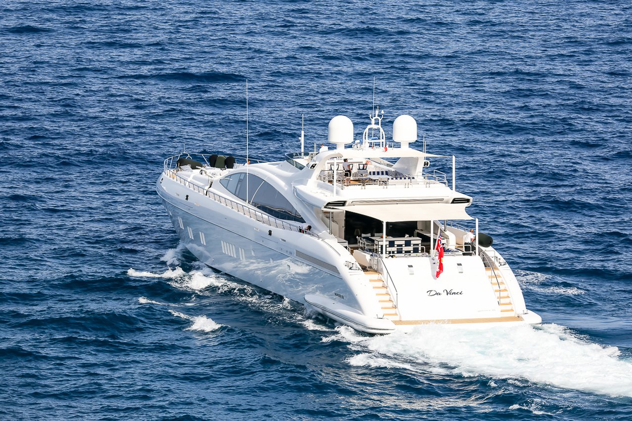 DA VINCI Yacht • Overmarine • 2017 • Owner Vincent Tchenguiz