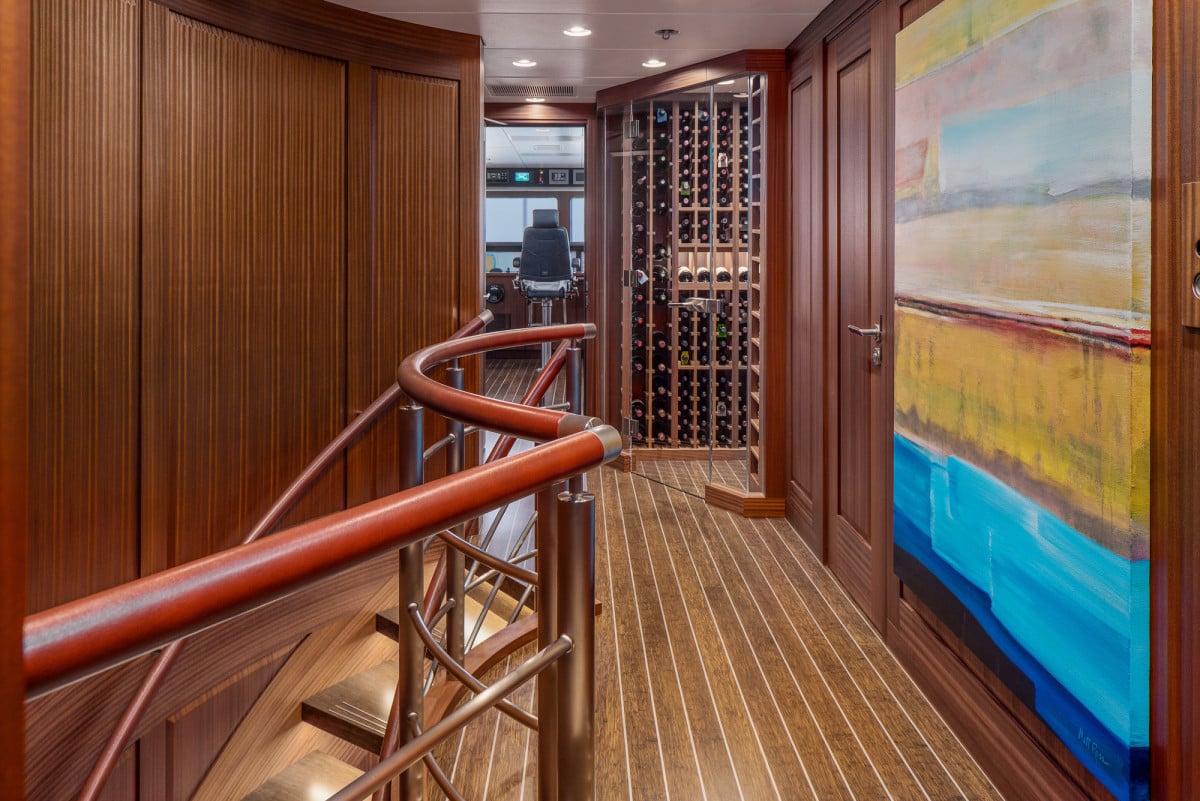 Intérieur du yacht ENDLESS SUMMER de Delta Marine