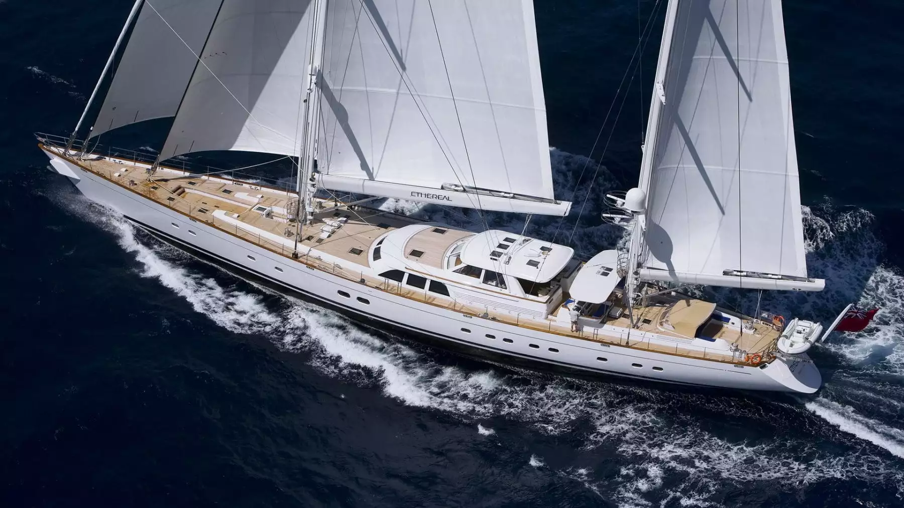 ETHEREAL Yacht • Royal Huisman • 2009 • Propriétaire Bill Joy