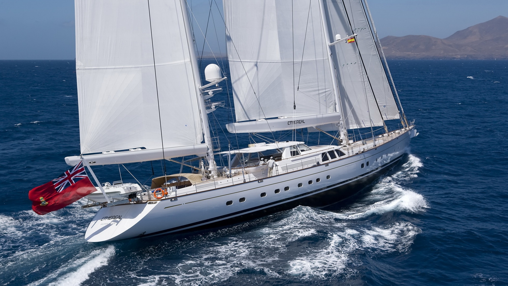 ETHEREAL Yacht • Royal Huisman • 2009 • Propriétaire Bill Joy