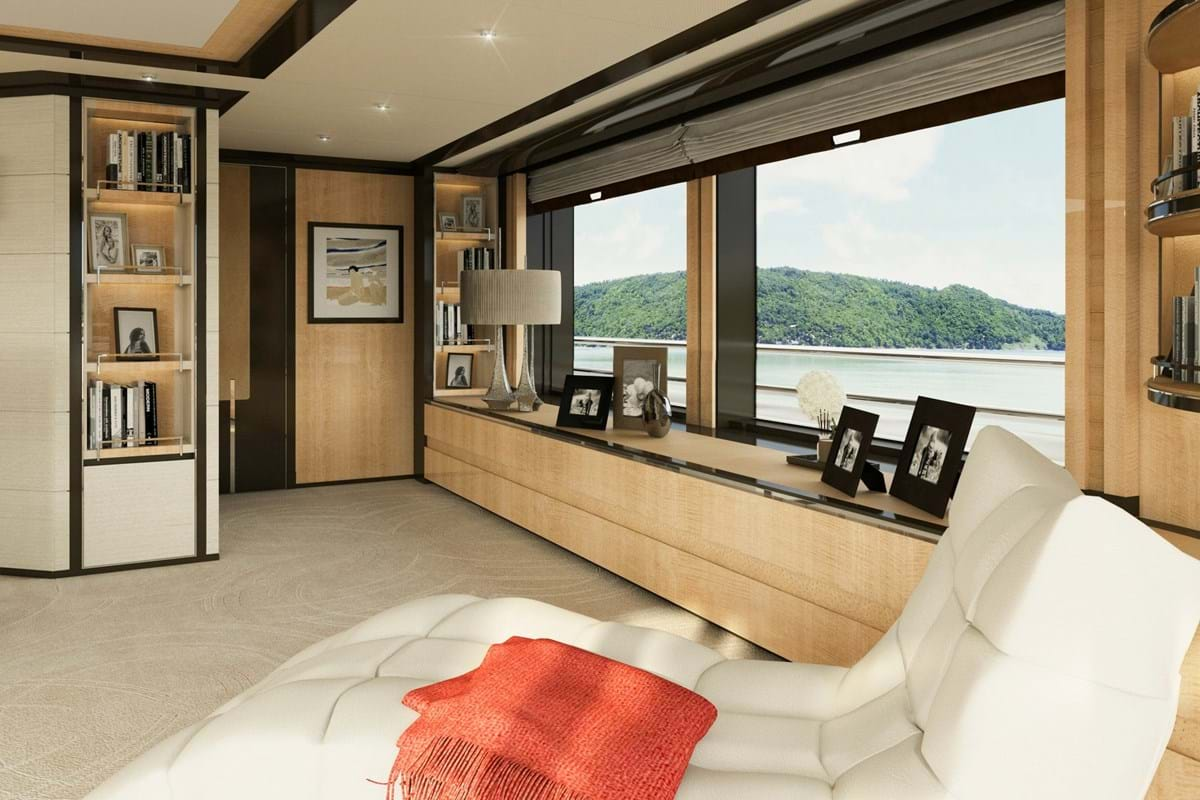 project x yacht interior