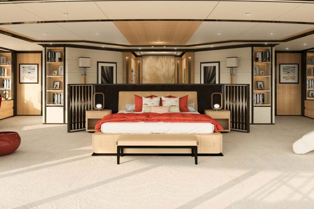 project x yacht interior