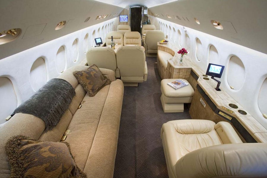 Inside Taylor Swift private jet