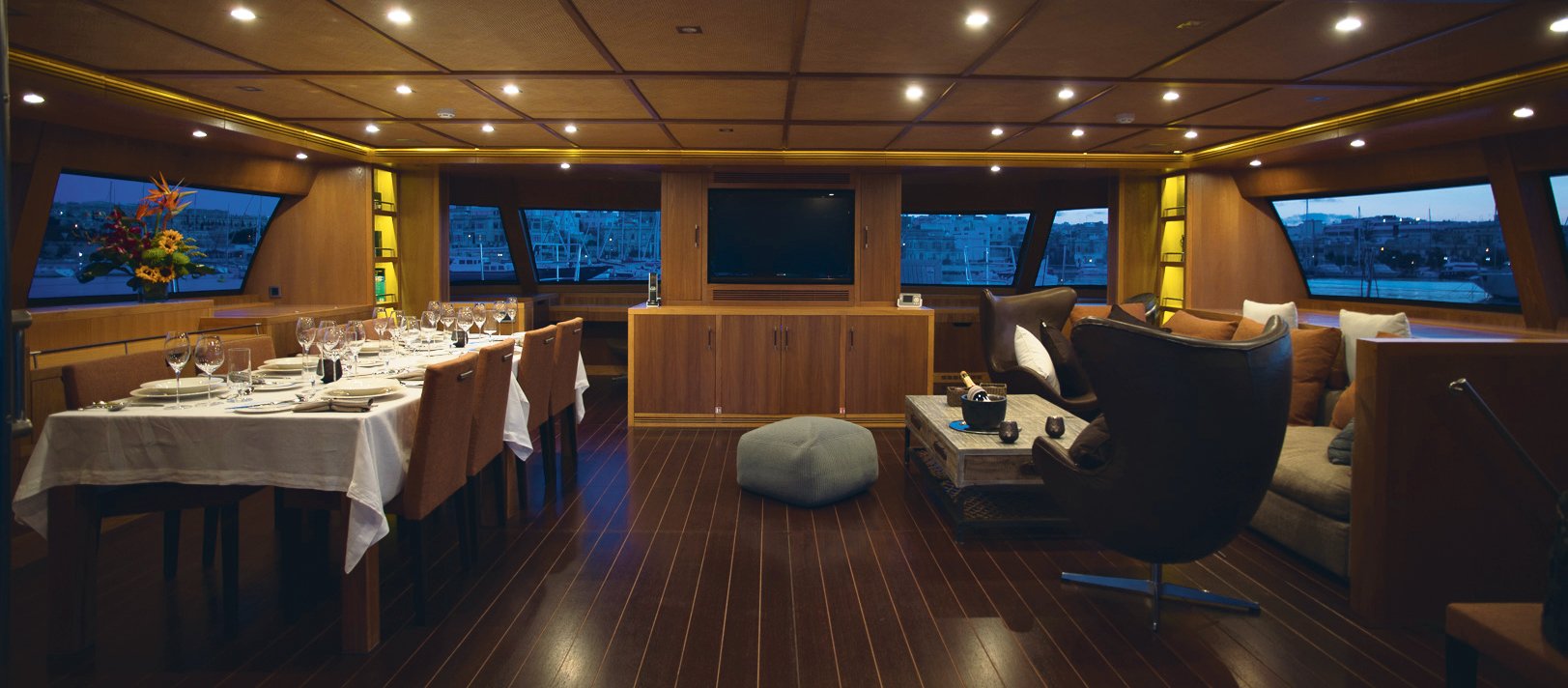 JFA Katamaran-Yacht MASHUA BLUU Interieur