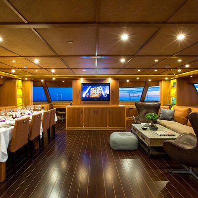 JFA catamaran yacht MASHUA BLUU interior