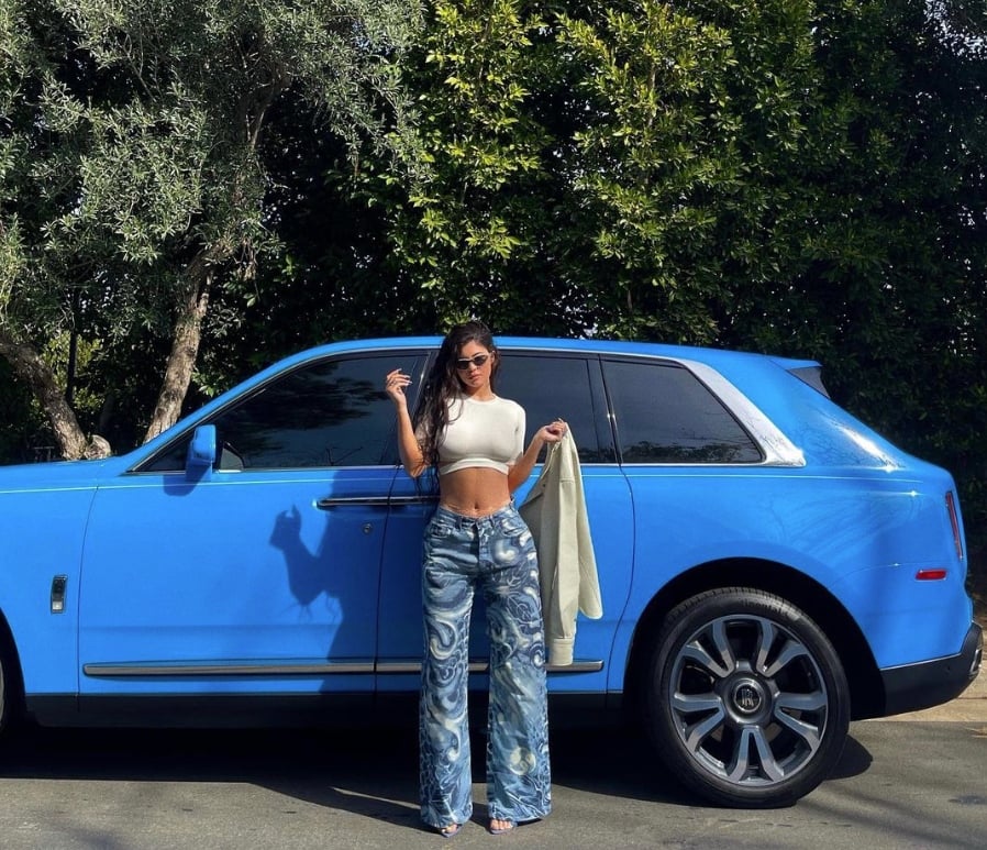 Kylie Jenner Rolls Royce car