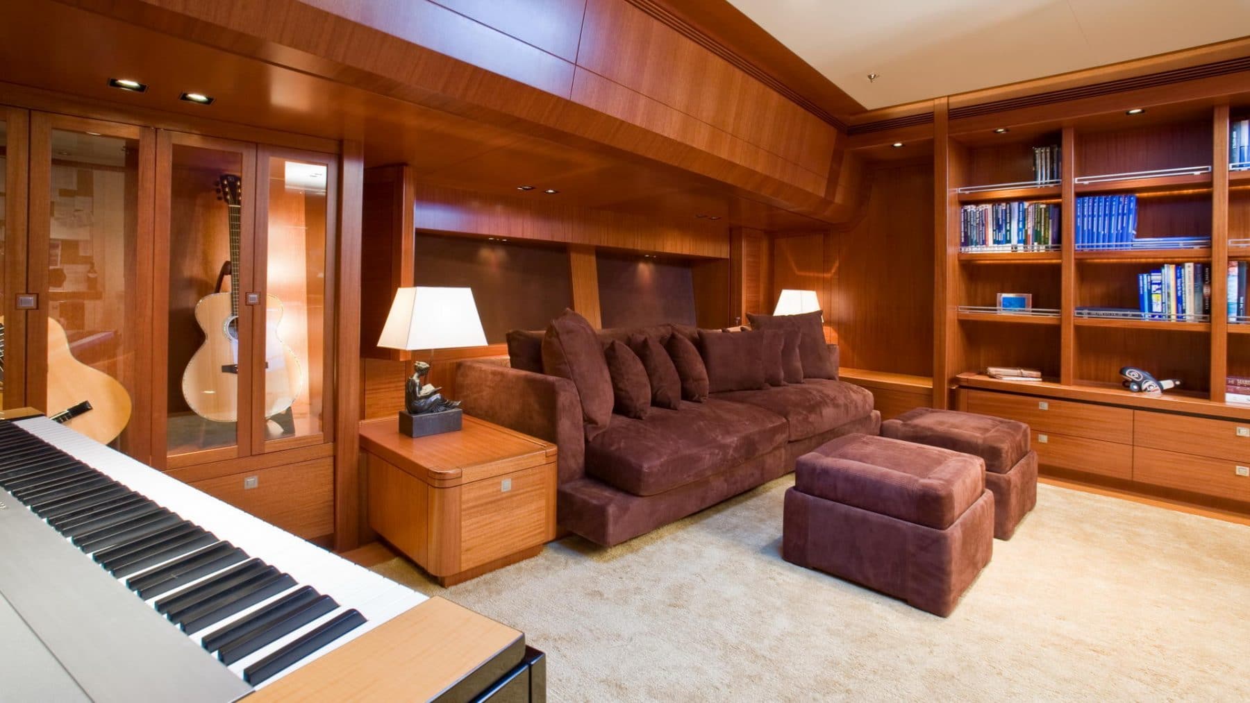 Royal Huisman Segelyacht Ätherisches Interieur