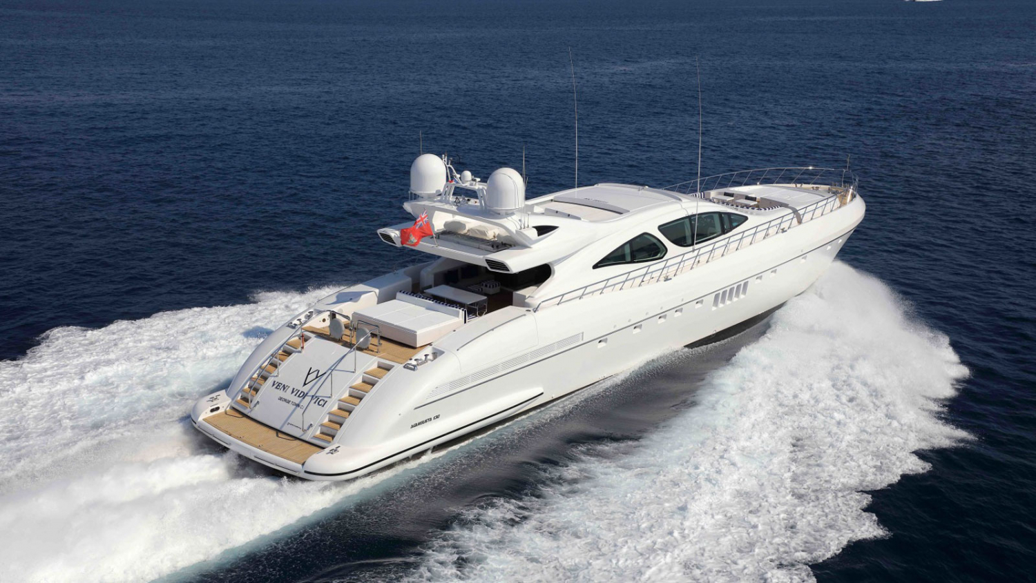 Inside VENI VIDI VICI Yacht • Overmarine • 2006 • Value 8,000,000