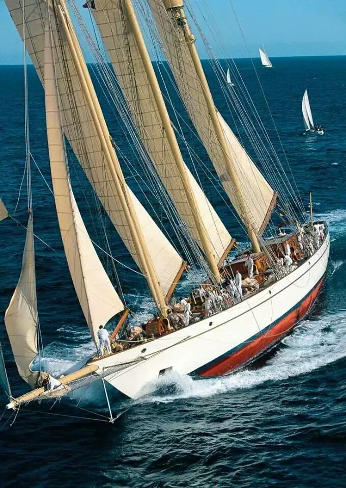 ADIX Yacht • Astilleros de Mallorca • 1984 • Proprietario Jaime Botin