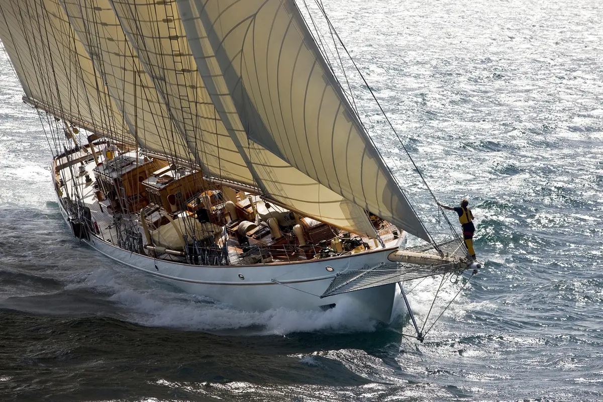 ADIX Yacht • Astilleros de Mallorca • 1984 • Owner Jaime Botin