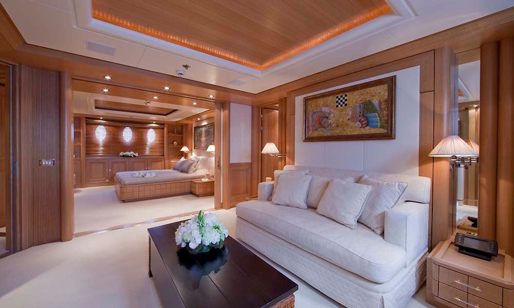 Amels yacht LIGHTNING interior