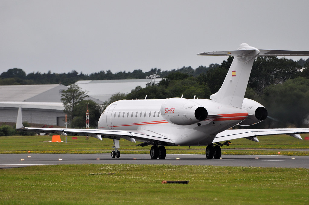 Bombardier Global Express Jaime Botin jet privé