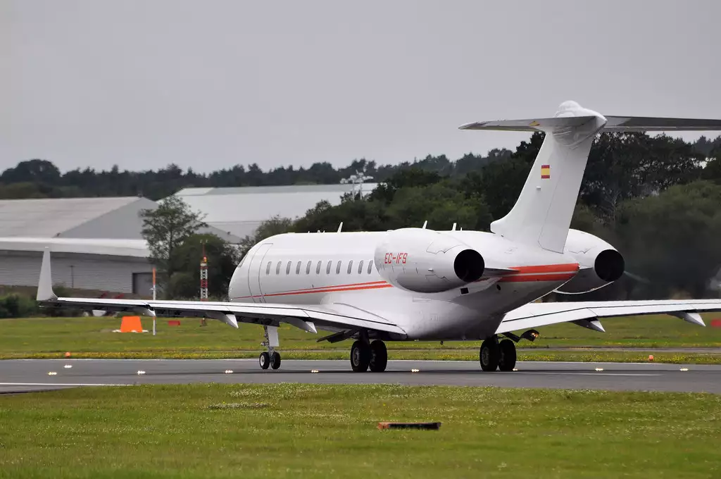 Bombardier Global Express Jaime Botin private jet