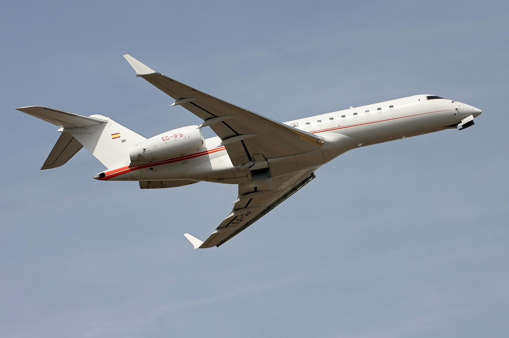 Bombardier Global Express Jaime Botin private jet
