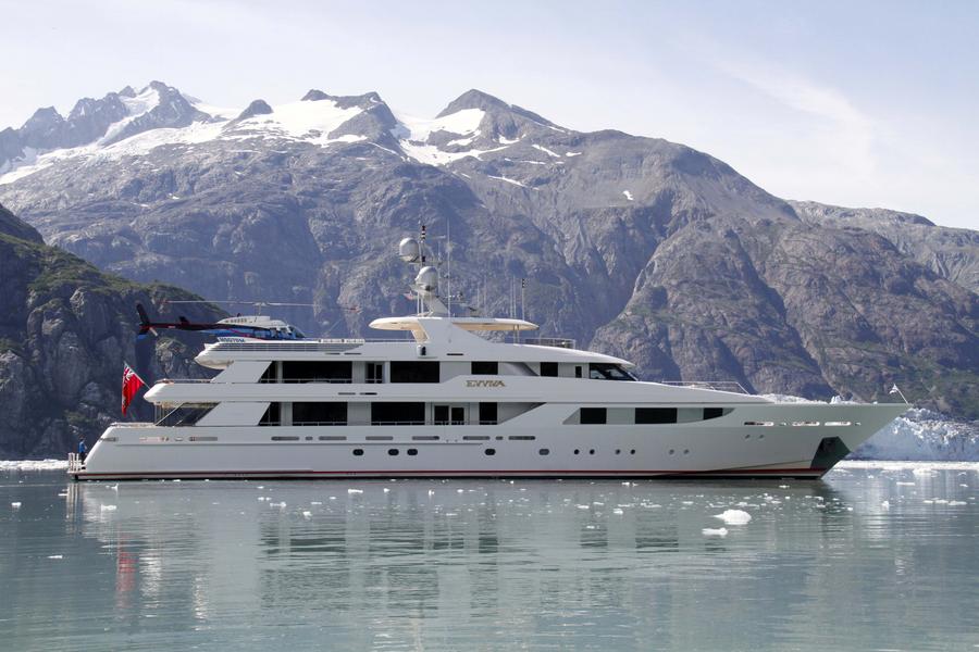 EVVIVA Yacht • Westport • 2014 • Wert $30.000.000 • Eigentümer John Orin Edson