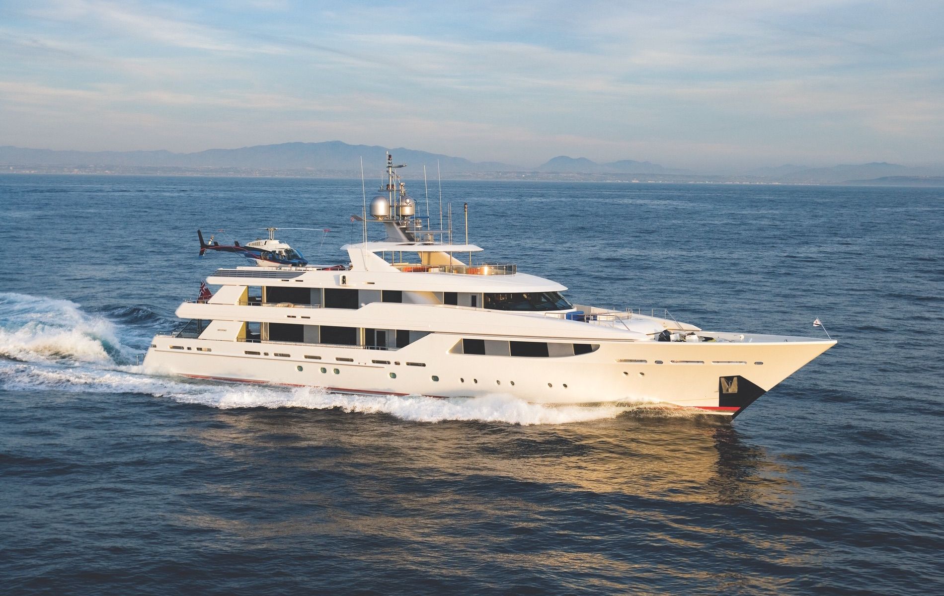 EVVIVA Yacht • Westport • 2014 • Value $30,000,000 • Owner John Orin Edson