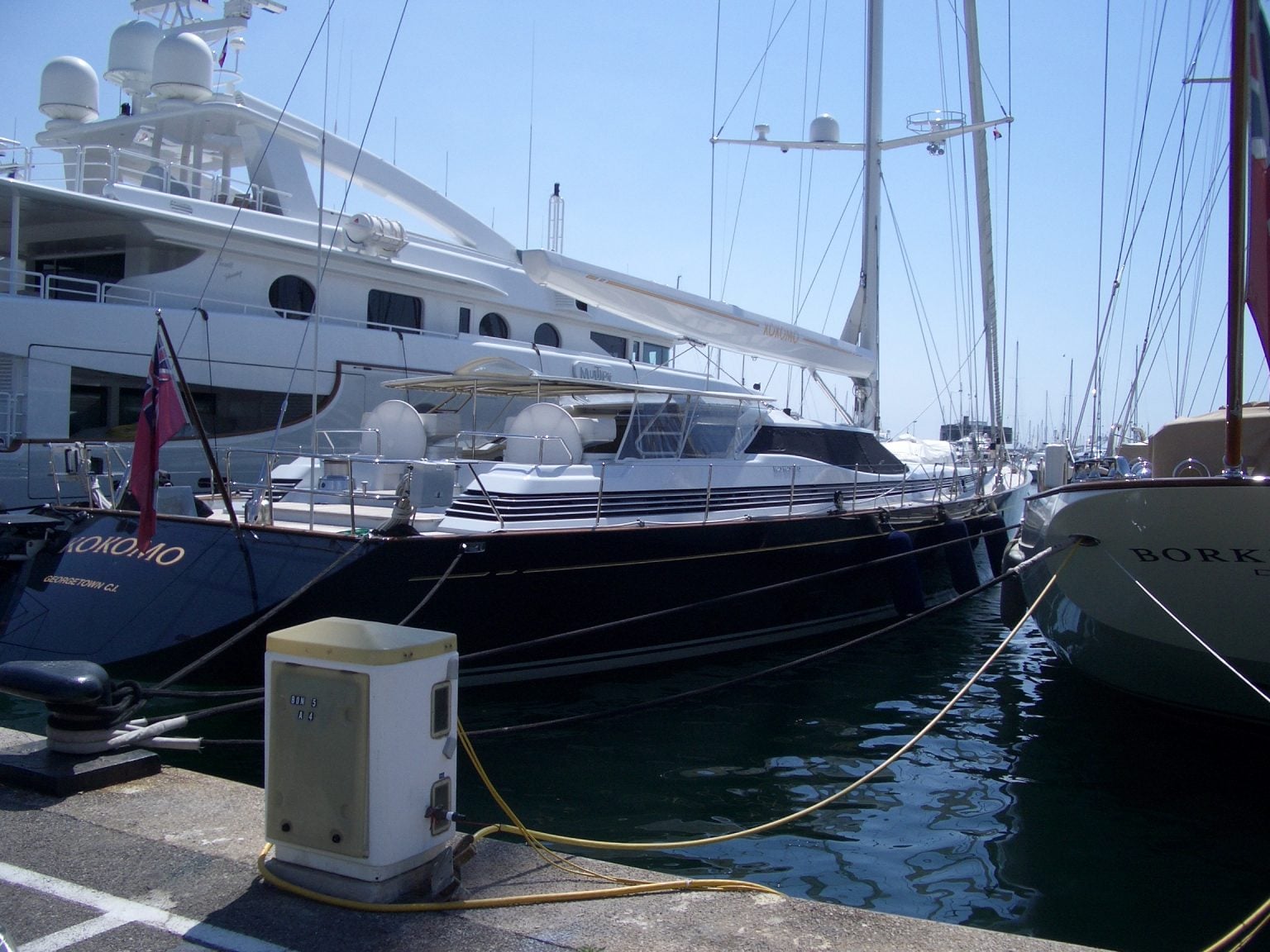 KOKOMO Yacht • Lang Walker 35M Sailing Superyacht