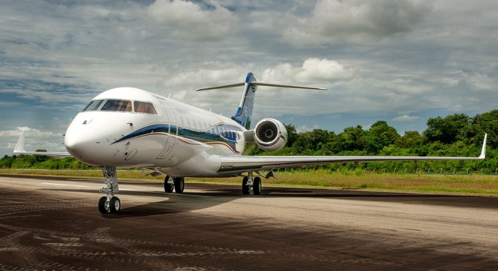N500BF Bombardier Global 6000 Brian France private jet