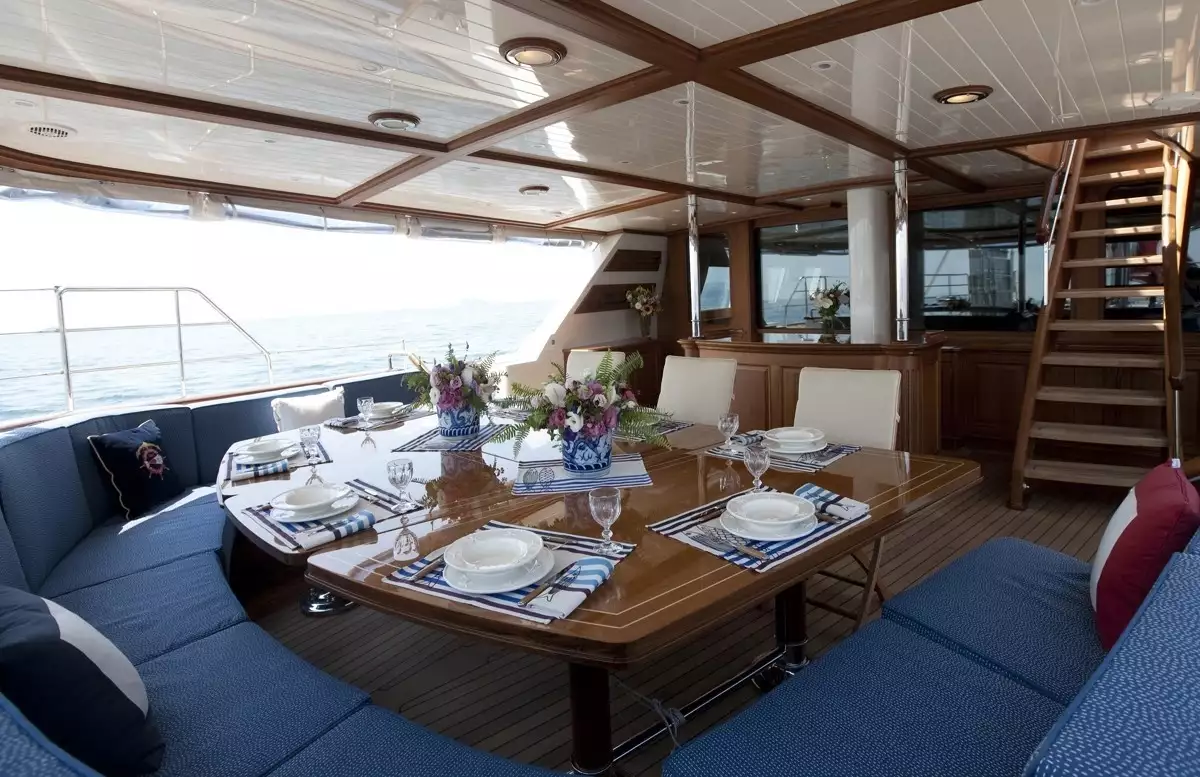 RMK Marine Sailing Yacht NAZENIN V interior