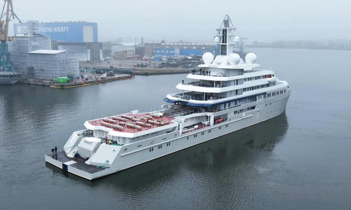 SHACKLETON Jacht • Lurssen • 2023 • Eigenaar Len Blavatnik