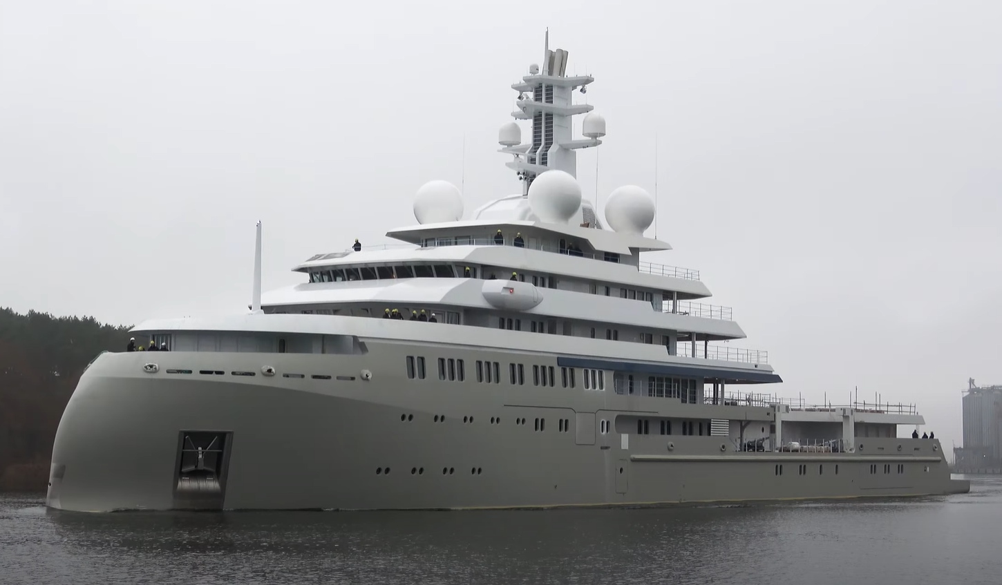 SHACKLETON Yacht • Lurssen • 2023 • Propriétaire Len Blavatnik