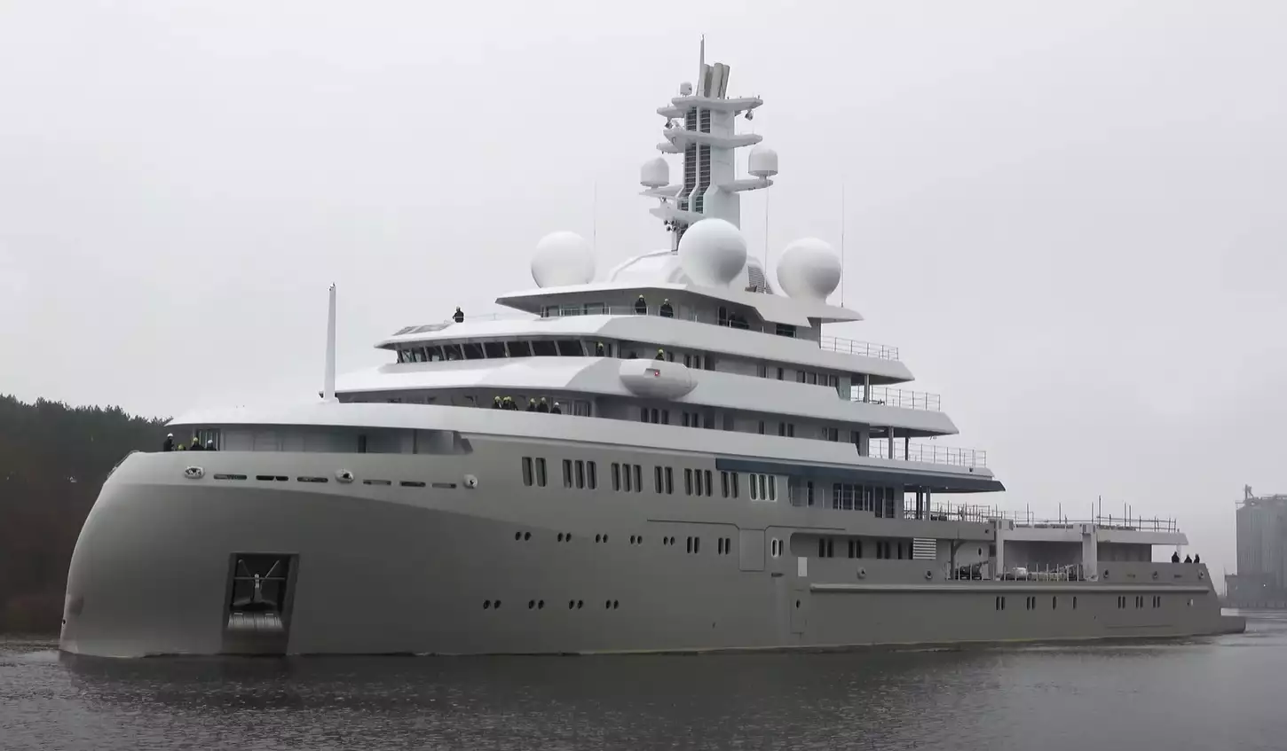 Яхта SHACKLETON • Lurssen • 2023 г. • Владелец Лен Блаватник