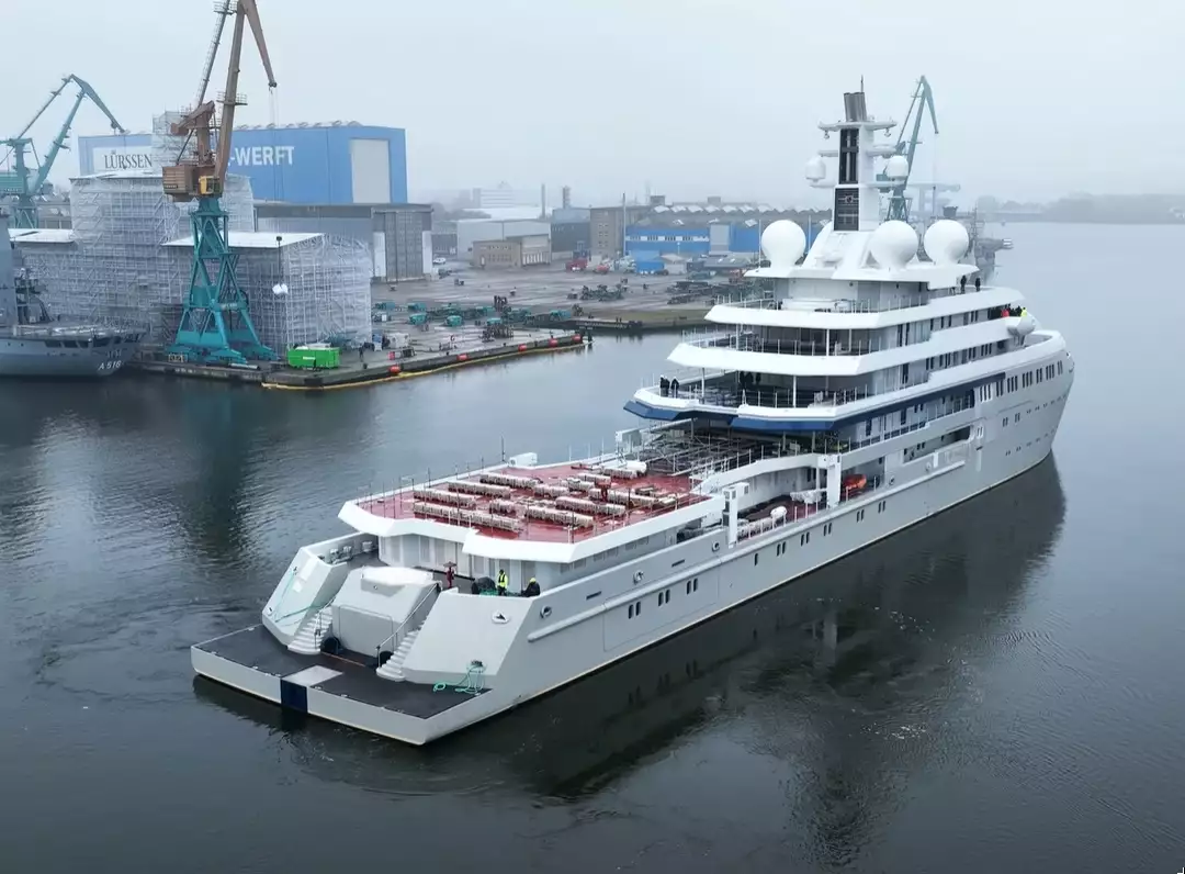 SHACKLETON Jacht • Lurssen • 2023 • Eigenaar Len Blavatnik