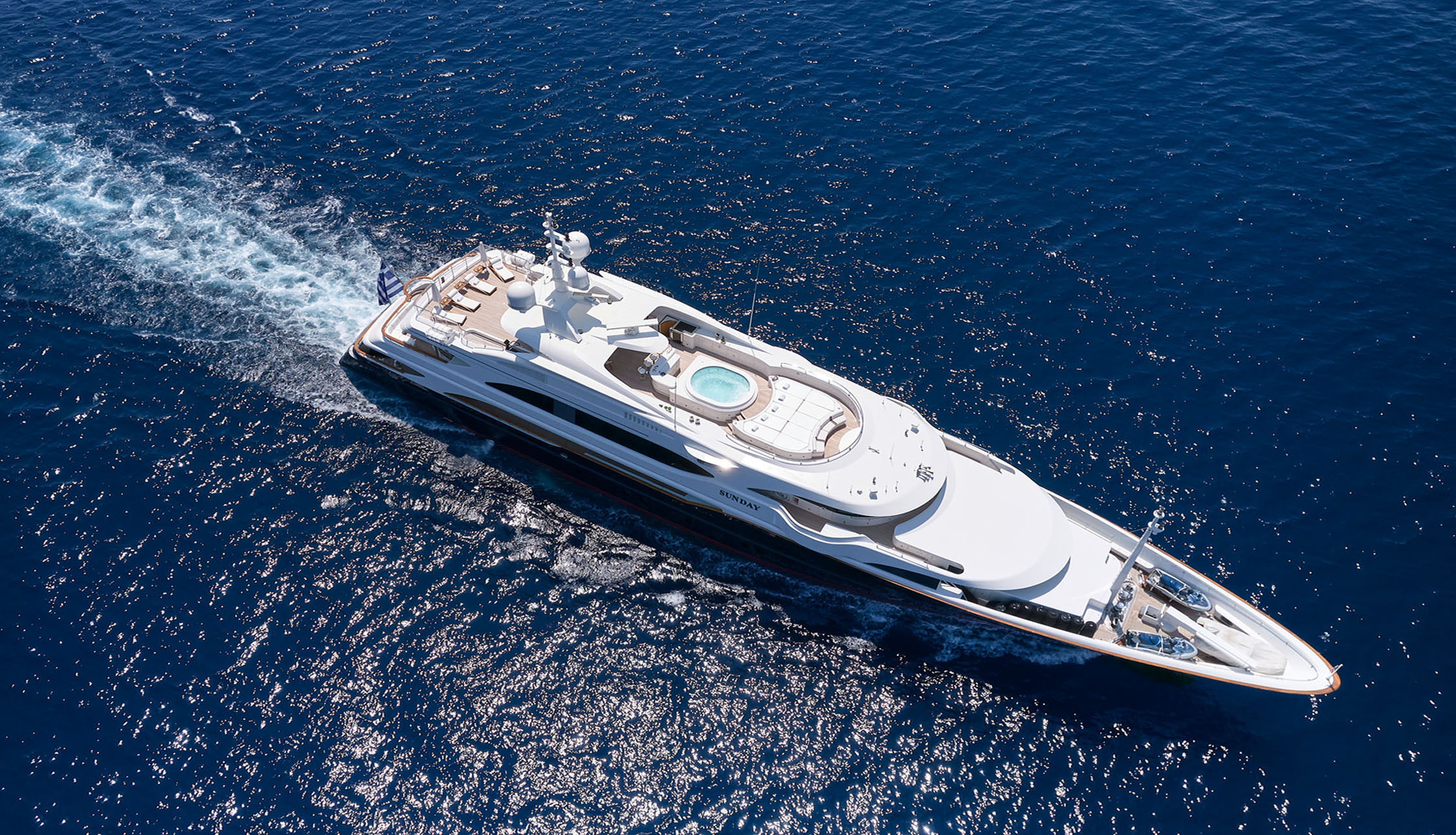 SUNDAY Yacht • Benetti • 2006 • Owner Dimitris Copelouzos