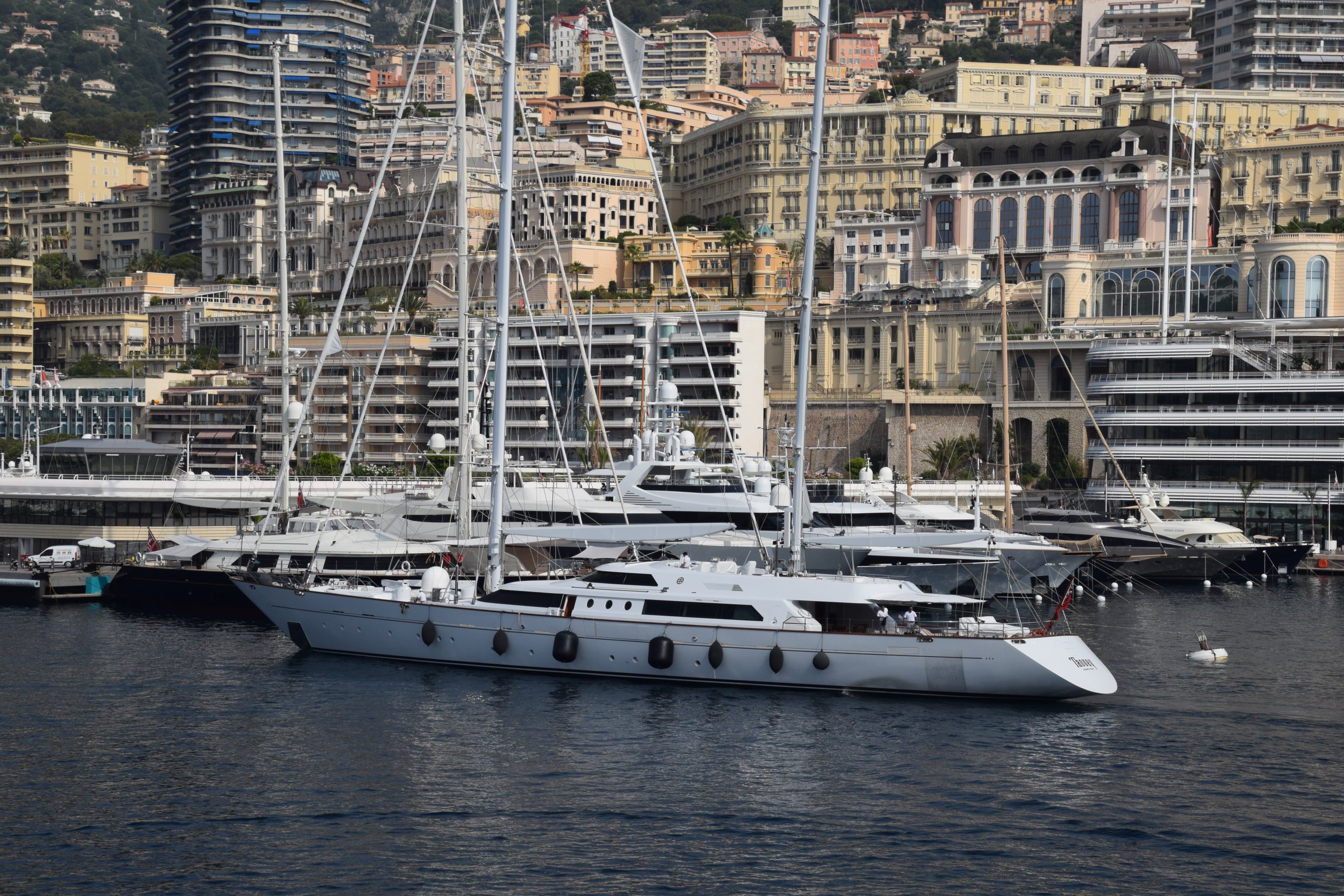 TAOUEY Yacht • Perini Navi • 1994 • Owner Jean-Claude Mimran