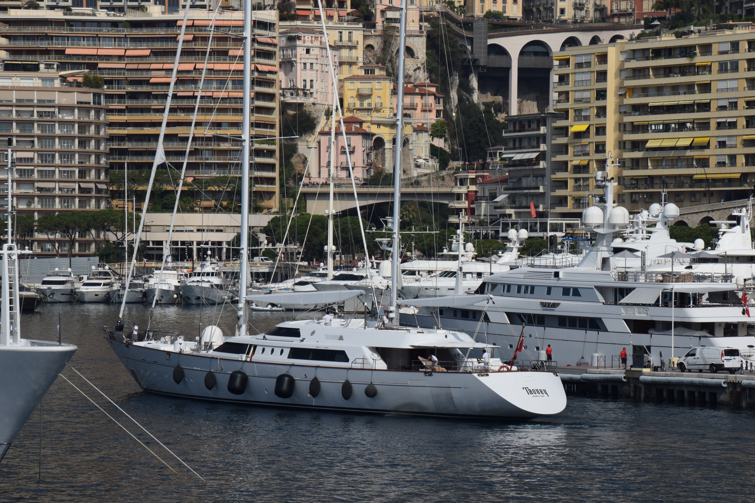 TAOUEY Yacht • Perini Navi • 1994 • Owner Jean-Claude Mimran