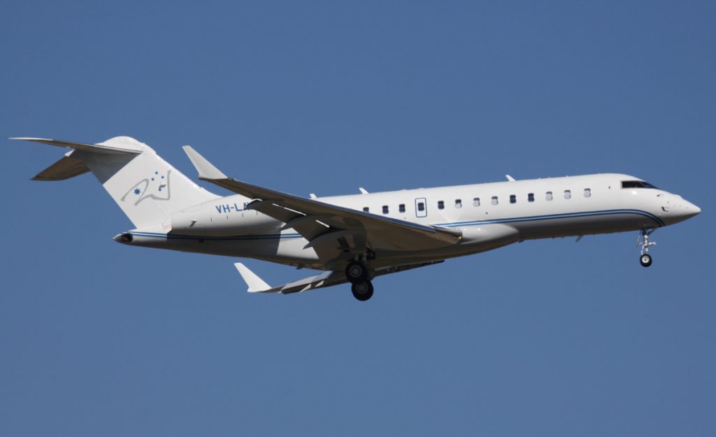 VH-LAW Bombardier Global XRS Lang Walker avión privado