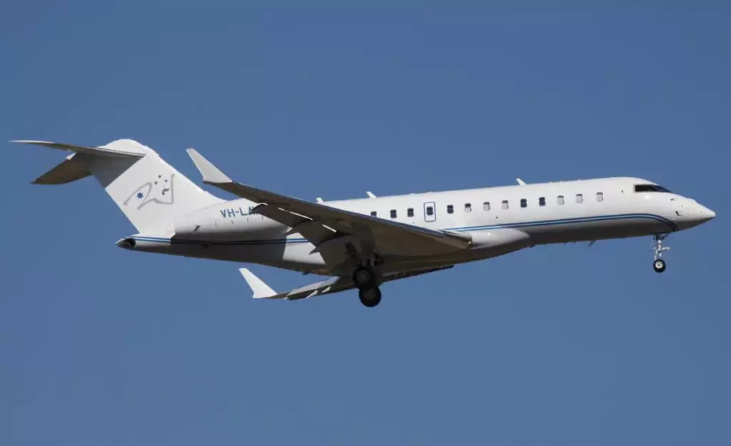 VH-LAW Bombardier Global XRS Lang Walker özel jeti