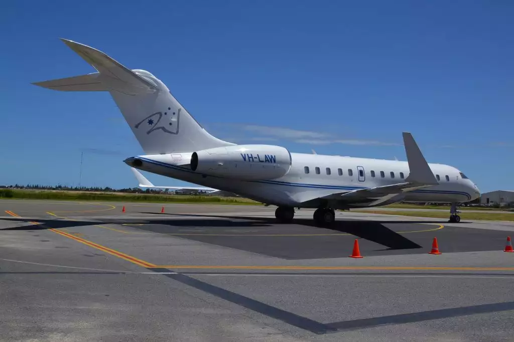 VH-LAW Bombardier Global XRS Lang Walker jet privé