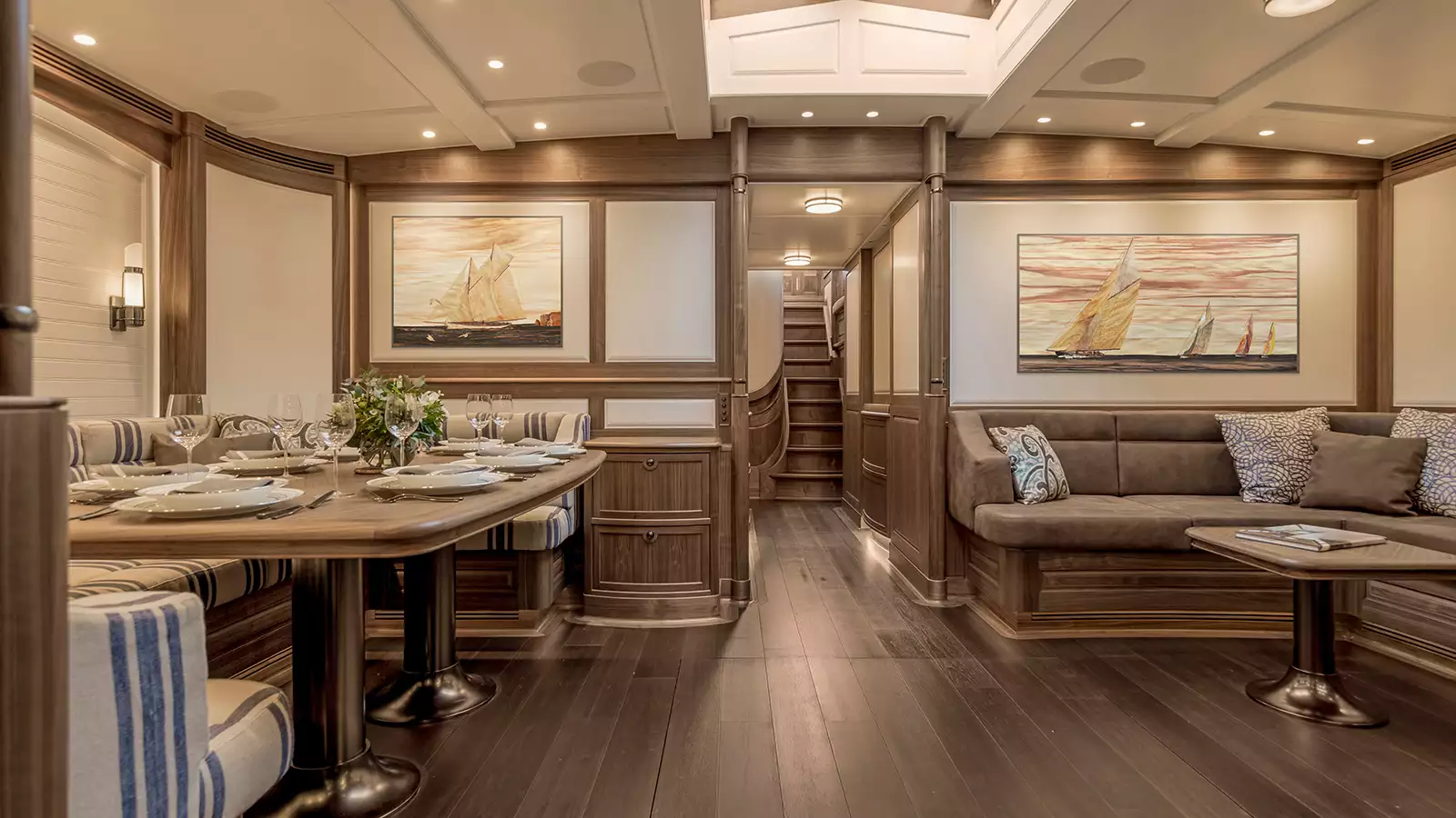 Vitter Sailing Yacht SVEA interior