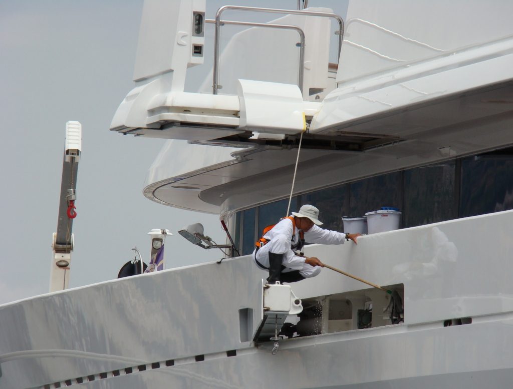 marinaio di superyacht