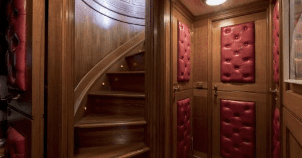 yacht Lady May of Glandore interior