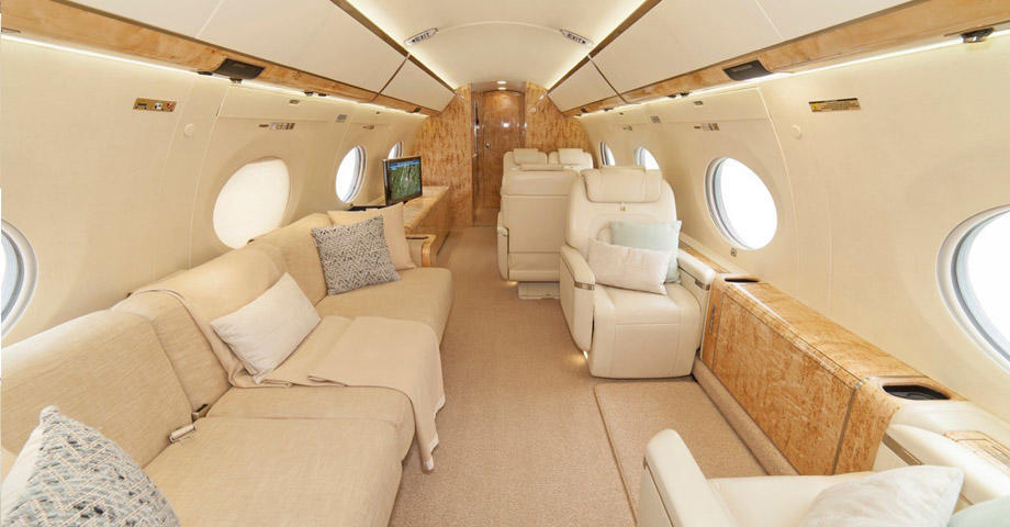 طائرة خاصة LX-SIX Gulfstream G650 Guennadi Timchenko