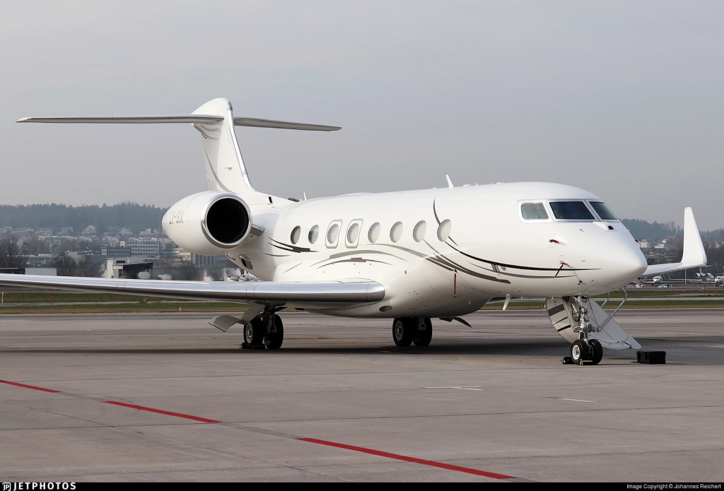 LX-SIX Gulfstream G650 Guennadi Timchenko özel jet