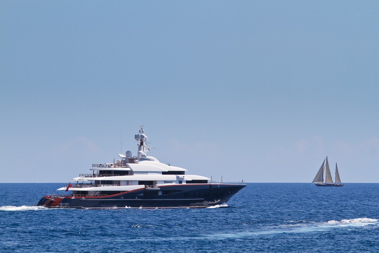 NIRVANA Yacht • Oceanco • 2012 • Valeur $120M • Propriétaire Vladimir Potanin