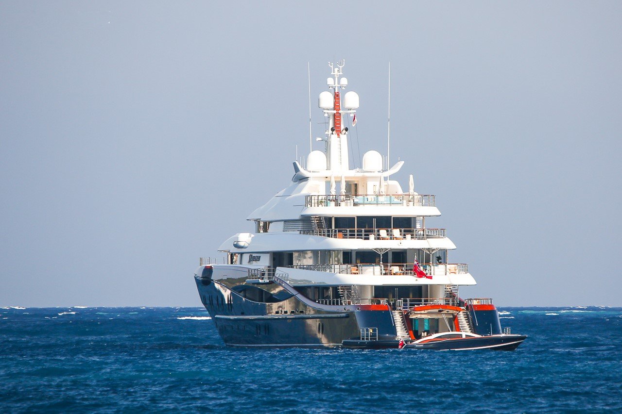 NIRVANA Yacht • Oceanco • 2012 • Wert $120M • Eigentümer Vladimir Potanin