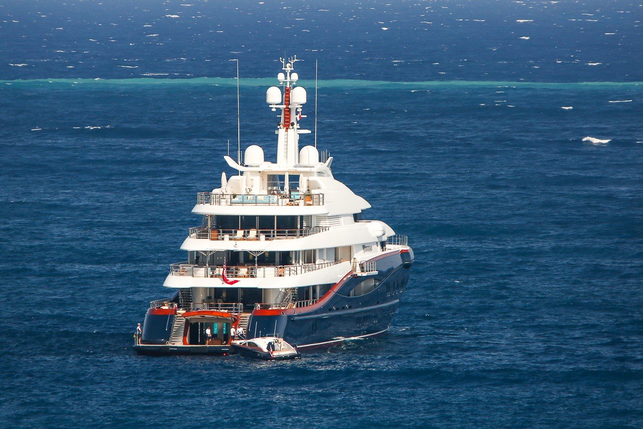 NIRVANA Yacht • Oceanco • 2012 • Value $120M • Owner Vladimir Potanin