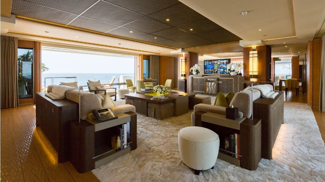 Intérieur du yacht Oceanco NIRVANA