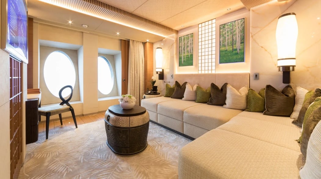 Intérieur du yacht Oceanco NIRVANA