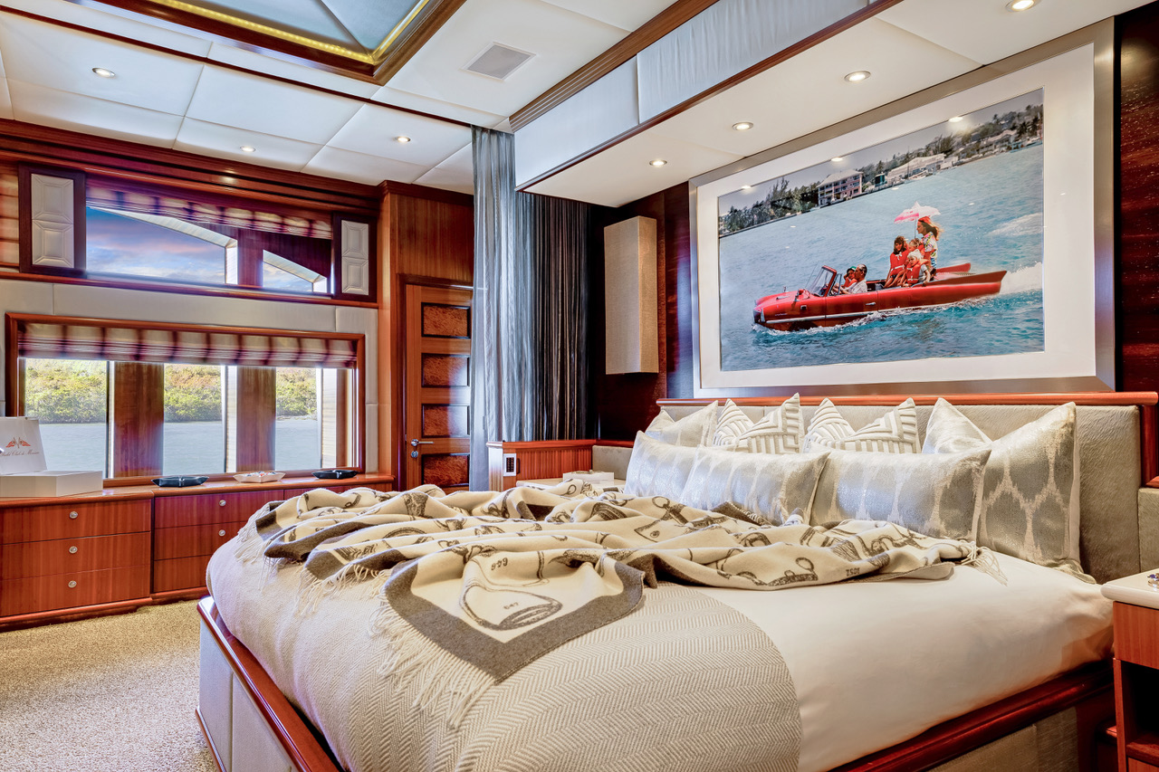 Innenraum der Trinity-Yacht OCEAN CLUB