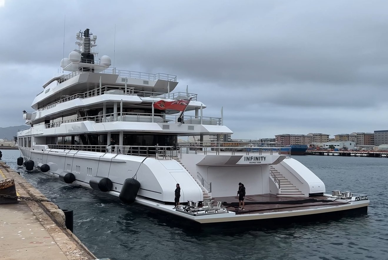 INFINITY Yacht • Oceanco • 2022 • Propriétaire Eric Smidt