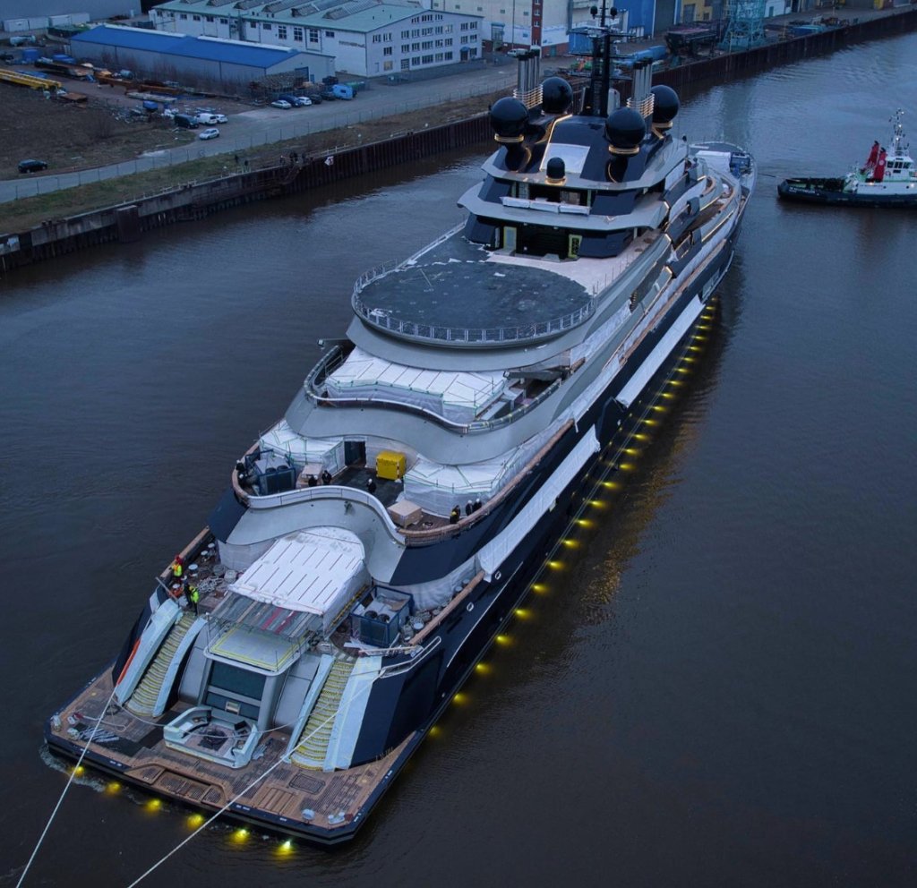 LUMINANCE Yacht • Lurssen • 2024 • Owner Rinat Akhmetov
