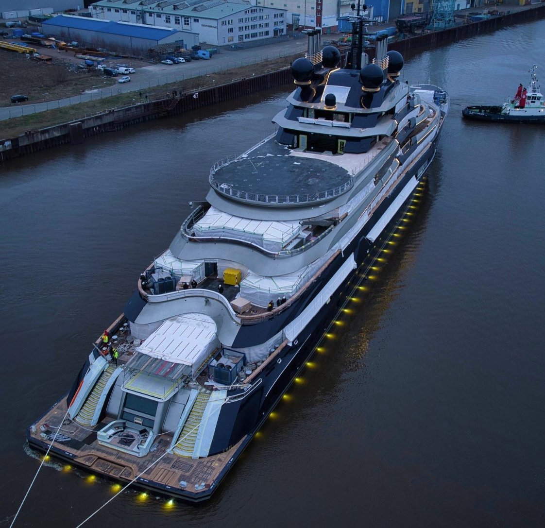 LUMINANCE Yacht - Lurssen - 2024 - Propriétaire Rinat Akhmetov