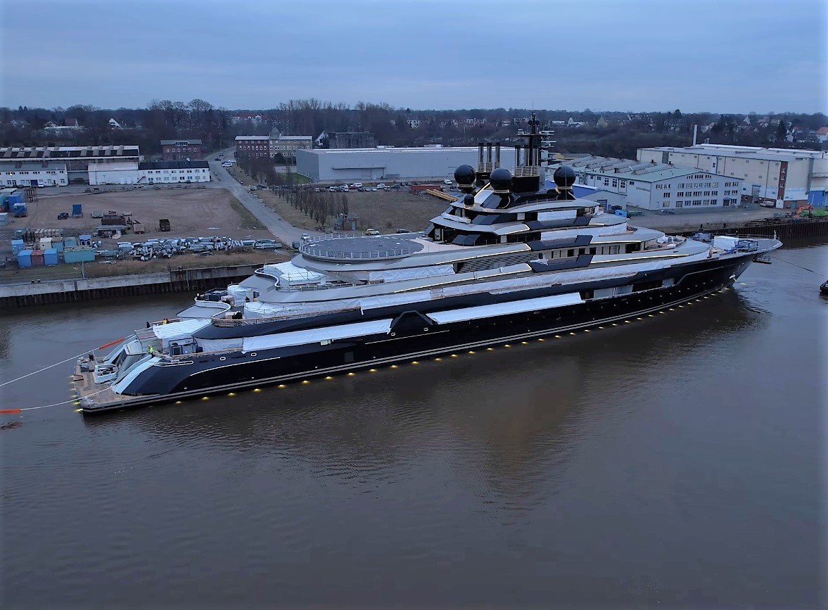 LUMINANCE Yacht • Lurssen • 2024 • Propriétaire Rinat Akhmetov